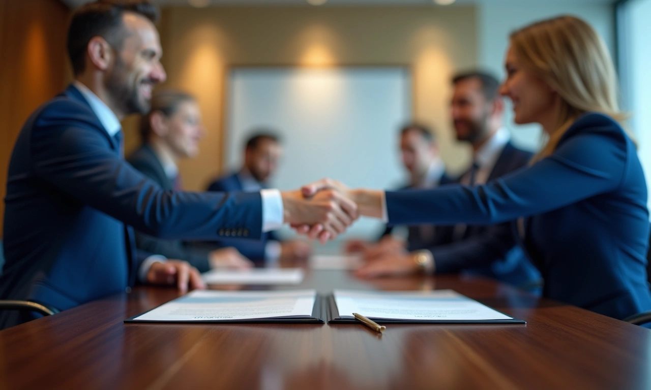 Joint venture partnership agreement signing ceremony